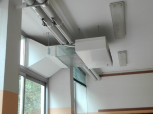 ventil room in aula